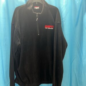 ESPN Pullover black red white